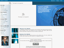 Tablet Screenshot of madeleine-leininger.com